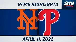 MLB Highlights | Mets vs. Phillies - Apr. 11, 2022