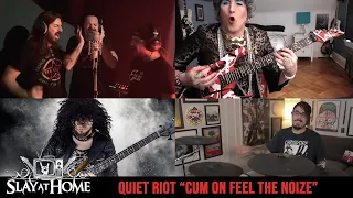 JOB FOR A COWBOY + NIGHT DEMON + MRS. SMITH Covers QUIET RIOT| Metal Injection