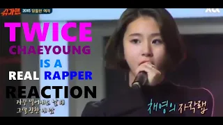 TWICE CHAEYOUNG A REAL RAPPER (raps written by her) Reaction