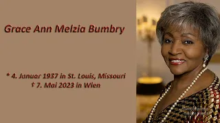 Grace Bumbry - My Way - | and again... true greatness leaves me/us... O terra addio valle di pianti
