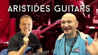 Ultra Silly Aristides Guitars Video with Steve from Boston!