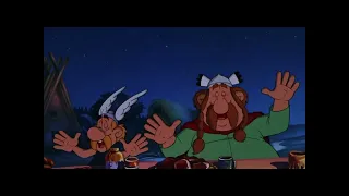 Asterix Conquers America - Ging Gang Goolie song/happy ending