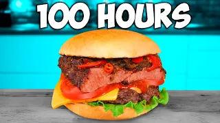 Cooking 100 Hours Burger by VANZAI COOKING