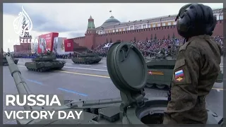 Putin leads Russia's huge Victory Day parade