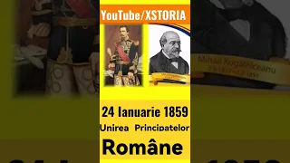 24 Ianuarie Unirea Principatelor Române. #AlexandruIoanCuza #educational #viral #history #romania
