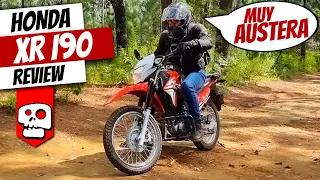 Honda XR 190 | Reseña con el propetario | Alets Go | Puerto USB