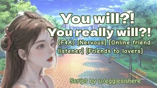 (F4A) Your shy online friend wants to meet in real life (ASMR) [Shy Speaker] [Gamer] [Confession]