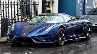 Koenigsegg Regera And £4M Bugatti Cause Mayhem In London !