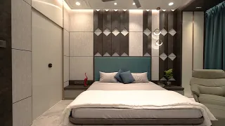 Interior design 4000 square feet 5 BHK luxury bedroom interior design ready Thane sites