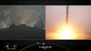 SpaceX launches German military satellite, lands booster in California