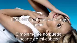 Kylie Minogue Can't Get You Out Of My Head subtitulos español ingles