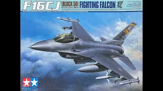 F-16 Fighting Falcon Tamiya 1/32 №60315 . Обзор. Plastic Models Hobby