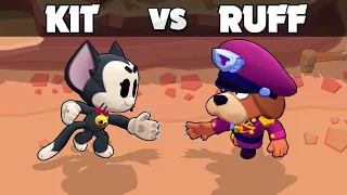 KIT vs RUFF ⭐ Brawl Stars