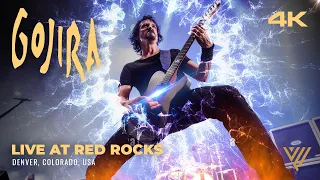 Gojira  •  Live at Red Rocks in 4K •  FULL CONCERT • AI Upscaled  #gojira #4k