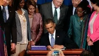 President Obama Signs the Violence Against Women Act Reauthorization