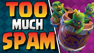 THIS *EVO GOBLIN* BARREL DECK IS INSANE | TOO MUCH *SPAM* TO STOP | CLASH ROYALE *BEST* DECK