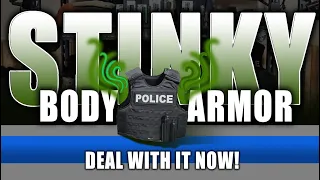 Dealing with STINKY BODY ARMOR | POLICE TRAINING