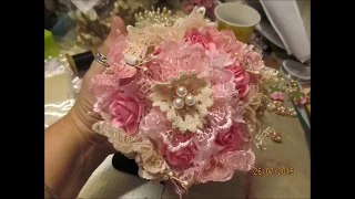 Stunning Handmade Easy To Create Wedding Bouquet Tutorial - jennings644