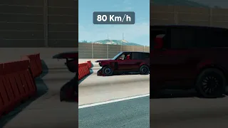 Range Rover CRASH TEST BeamNG Drive