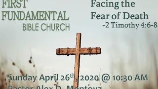 Special FFBC LiveStream Sunday - April 26, 2020