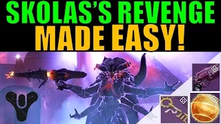 Skolas's Revenge MADE EASY! | Destiny Prison Of Elders Level 35 Complete Walkthrough (SOLAR BURN)