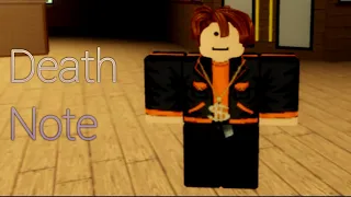 Roblox Death Note