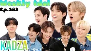 [Русская озвучка Kadza] Weekly idol ep.583 | Еженедельный Айдол 583