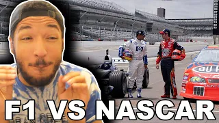 American First REACTION to F1 VS NASCAR (F1 Nascar Comparison)