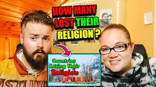 Irish Couple Reacts to 25 Countries With The Highest Rate of Atheism.