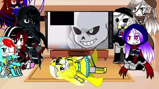 Sans au girl version react to memes | my au| my ships |