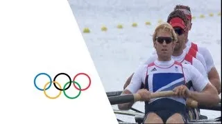 Team GB Win Men's Four Rowing Gold - London 2012 Olympics