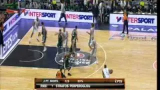 Euroleague 2011 Panathinaikos Athens   Montepaschi Siena 77 69 Final Four Barcelona highlights Basketball Παναθηναϊκός ΠΑΟ Σιένα Μπάσκετ 6 5 2011