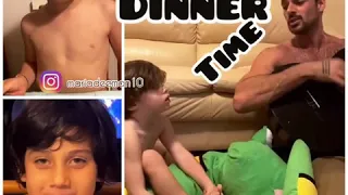 Michele Morrone - Dinner Time w/Kids