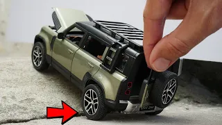 Unboxing of Land Rover Defender 1:24 Scale Diecast Metal Model 💪 | Adult Hobbies