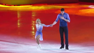 Art on Ice 2018 - Aljona Savchenko & Bruno Massot with Pegasus