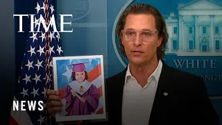 Matthew McConaughey, a Uvalde Native, Delivers an Emotional Speech at the White House