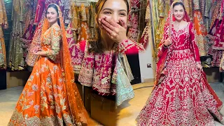 Tried wedding dresses for fitting | Hira Faisal | Sistrology