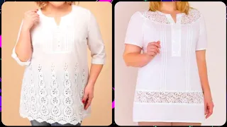 🦋NUEVA COLECCIÓN DE BLUSA BLANCA DE MODA PARA MUJER// BLUSA BLANCA CON ESTILO Y ÚNICA