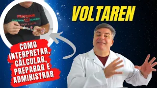 Administração de Medicamentos, injeção de Voltaren Intramuscular