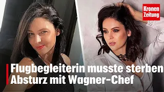 Flugbegleiterin musste sterben: Absturz mit Wagner-Chef Prigoschin | krone.tv NEWS