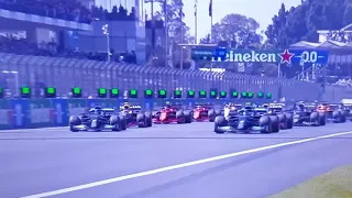 formula 1 2021 Mexican Gp Race Start