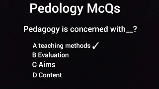 Pedagogy MCQs for NTS Test with answers, Pedagogy Teaching MCQs Pedagogy Teaching for SST & PST 2023