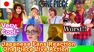 Who is Coolest&Worst in Onepiece Live Action?? Japanese Fans Reaction
