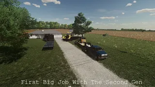 First big job | Landscaping | Farming Simulator 22