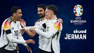 Germany squad for Euro 2024. Players selected by Julian Nagelsmann.