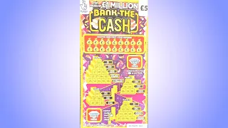 Scratchin' Bank The Cash 4 - £1 MILLION BANK THE CASH Scratch Card National Lottery Scratchoff