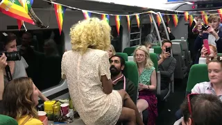 Drag Queen Bingo - Oops! ...I Did It Again (On The Train)