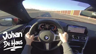 BMW 840d xDrive Coupé 320 hp POV TEST DRIVE