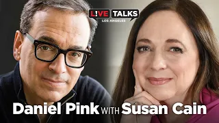 Daniel Pink in conversation with Susan Cain at Live Talks Los Angeles