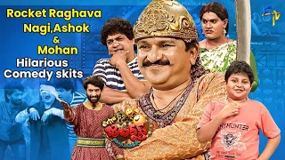 Rocket Raghava, Nagi, Ashok & Aishwarya Hilarious Comedy Skits | Jabardasth | ETV Telugu